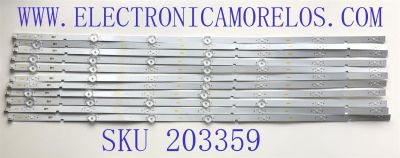 KIT DE LEDS PARA TV VIZIO (11 PZ ) / NUMERO DE PARTE LB65102 V0_02 / MODELO KD-65X75K / KD65X75K